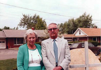 Rev. Luther K. Clare and wife Elsa